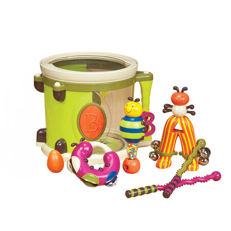 Детские барабаны: Музыкальная игрушка «Парам-Пам-Пам», Battat