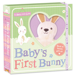 Набір: книга та іграшка: Babys First Bunny