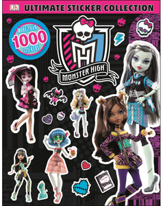 Книги для дітей: Monster High Ultimate Sticker Collection