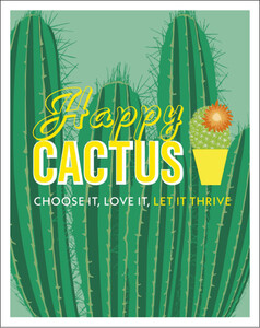 Книги для взрослых: Happy Cactus