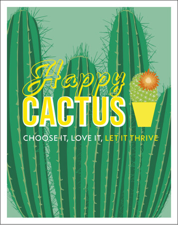 Для среднего школьного возраста: Happy Cactus