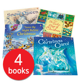 Новогодние книги: Usborne Christmas Picture Book Collection - 4 Books