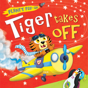 Книги для детей: Tiger Takes Off