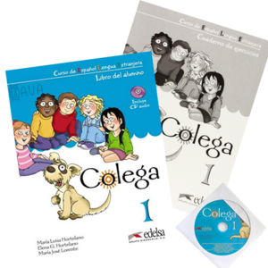 Навчальні книги: Colega 1 Pack (Libro del alumno + Cuaderno de ejercicios + CD audio)  (9788477116561)