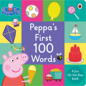 Книги для дітей: Peppa Pig: Peppa’s First 100 Words