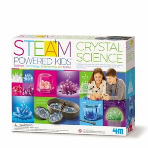 Химия и физика: STEAM-набір для вирощування кристалів 00-05534, 4M