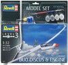 Подарунковий набір c моделлю планера Revell Glider Duo Discus & Engine (63961)
