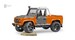 Внедорожник Land Rover Defender, цвет в ассортименте, Bruder дополнительное фото 3.