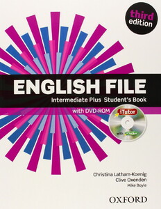 Книги для дітей: English File Intermediate Plus: Student's Book & iTutor Pack (9780194558310)
