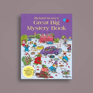 Розвивальні книги: Great Big Mystery Book