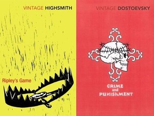 Книги для дорослих: Vintage Crime. Ripley's Game . Crime and Punishment (комплект из 2 книг)