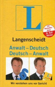 Книги для дітей: Langenscheidt Anwalt-Deutsch / Deutsch-Anwalt