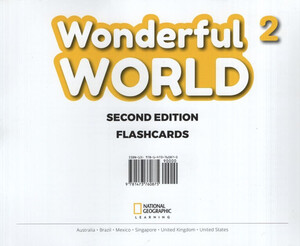 Книги для дітей: Wonderful World 2nd Edition 2 Flashcards [National Geographic]