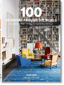 Книги для дорослих: 100 Interiors Around the World [Taschen Bibliotheca Universalis]