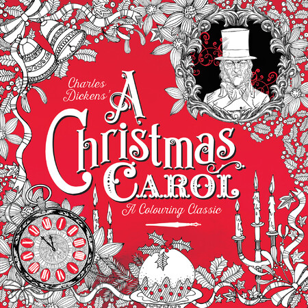 Для середнього шкільного віку: A Christmas Carol - colouring book