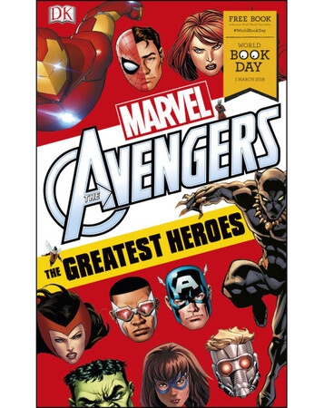 Для младшего школьного возраста: Marvel Avengers The Greatest Heroes (World Book Day)