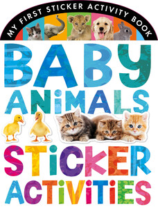 Альбомы с наклейками: Baby Animals Sticker Activities
