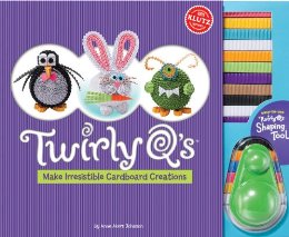 Книги для дітей: Twirly Q's: Make Cute Creatures from Cardboard Coils