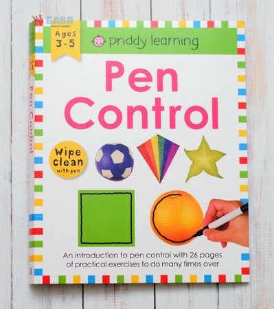 Для младшего школьного возраста: Wipe Clean Workbook: Pen Control and Tracing (enclosed spiral binding)
