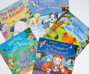 Книги про тварин: Say Hello to the Animals Collection - 5 Books