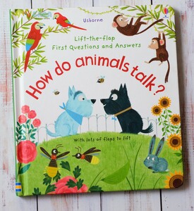 Книги для дітей: How do animals talk? [Usborne]