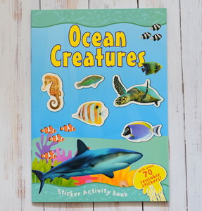 Альбомы с наклейками: Ocean Creatures