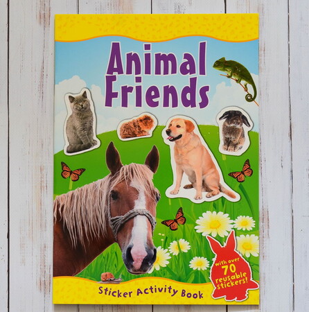 Альбоми з наклейками: Animal Friends - Sticker book