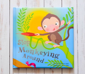 Книги про тварин: Stop Monkeying Around