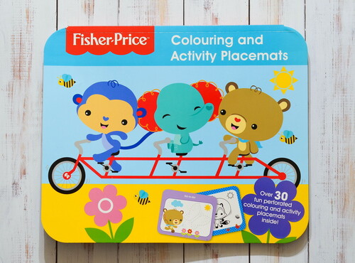 Малювання, розмальовки: Colouring and Activity Placemats - Fisher Price