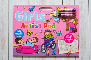 Рисование, раскраски: Girls Artist Pad