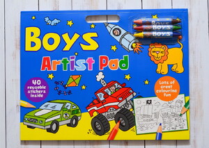 Рисование, раскраски: Boys Artist Pad