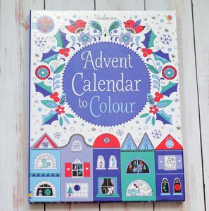 Малювання, розмальовки: Advent Calendar to Colour