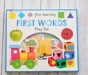 Книги для дітей: First Learning FIRST WORDS play set
