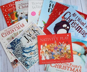 Книги для дітей: Christmas collection - 10 illustrated books