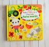 Baby's Very First Play book Farm words [Usborne]