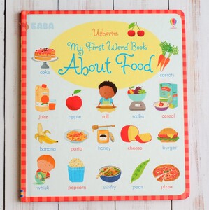 Книги для детей: My First Word Book About Food