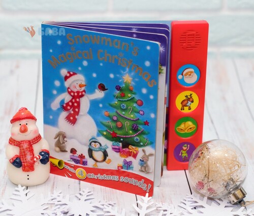 Новорічні книги: Snowman's Magical Christmas - With 4 Christmas Sounds!