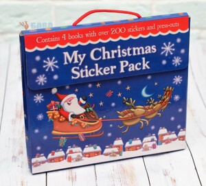 Новогодние книги: Sticker and Activity Pack - Christmas