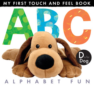 Тактильні книги: My First Touch And Feel Book: ABC Alphabet Fun