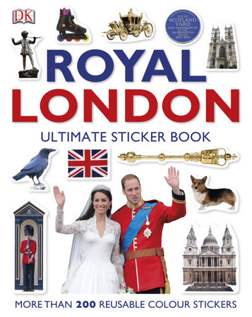 Альбоми з наклейками: Royal London: The Ultimate Sticker Book
