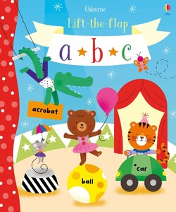 Книги для детей: Lift-the-flap ABC [Usborne]