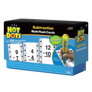 Математика и геометрия: Развивающие карточки для говорящей ручки Hot Dots®  "Деление" Educational Insights