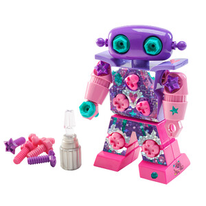 Ігри та іграшки: Ігровий набір "Закручуй і вчися. Робот з болтиками і викруткою для дівчинки" Educational Insights
