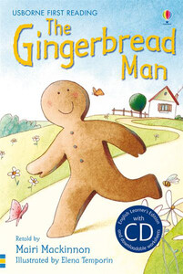 Навчання читанню, абетці: The Gingerbread Man + CD [Usborne]