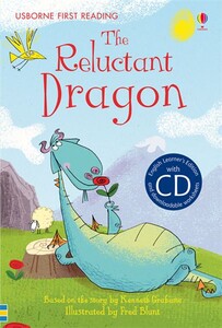Обучение чтению, азбуке: The Reluctant Dragon + CD [Usborne]