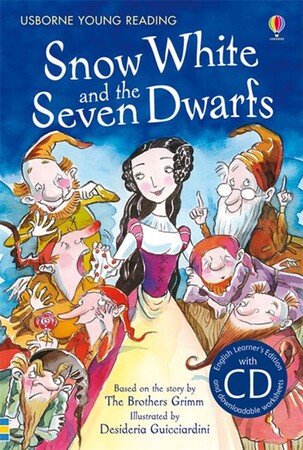 Художественные книги: Snow White and the Seven Dwarfs + CD [Usborne]