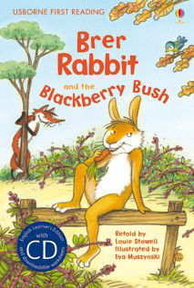 Художні книги: Brer Rabbit and the Blackberry Bush + CD [Usborne]