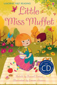 Книги для дітей: Little Miss Muffet - English Learner's Editions 1: Elementary + CD [Usborne]