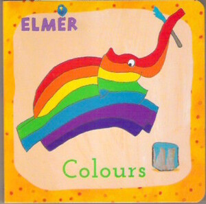 Книги для дітей: Elmer - Colours