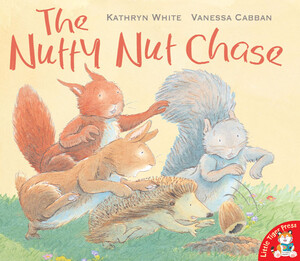 Книги про животных: The Nutty Nut Chase - Little Tiger Press